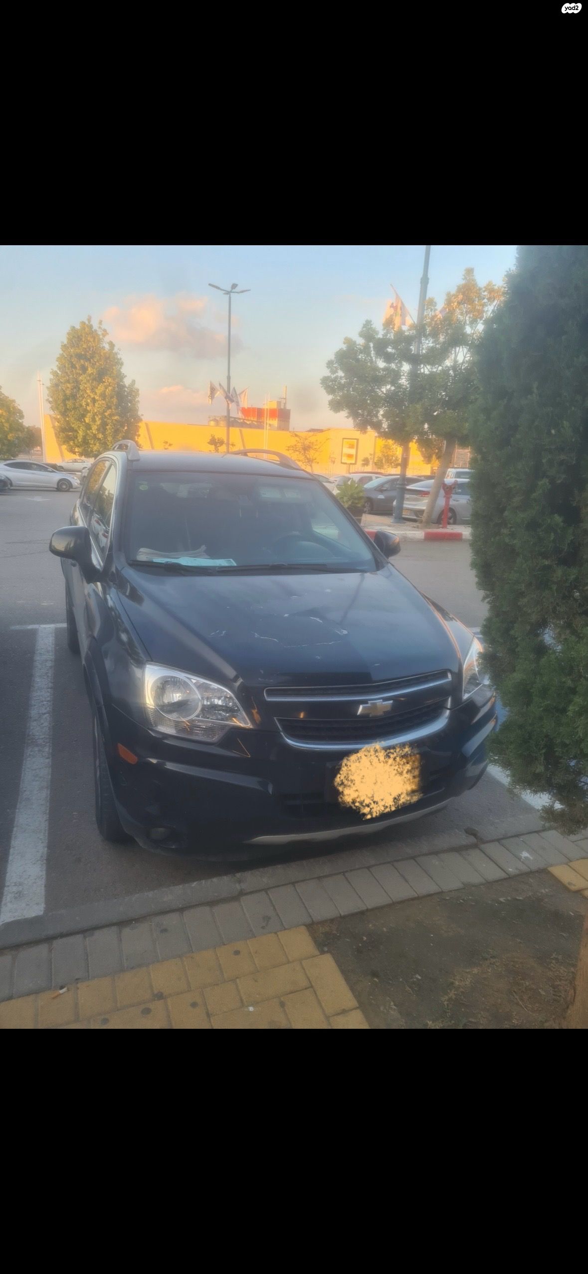 מודעת רכב שברולט קפטיבה