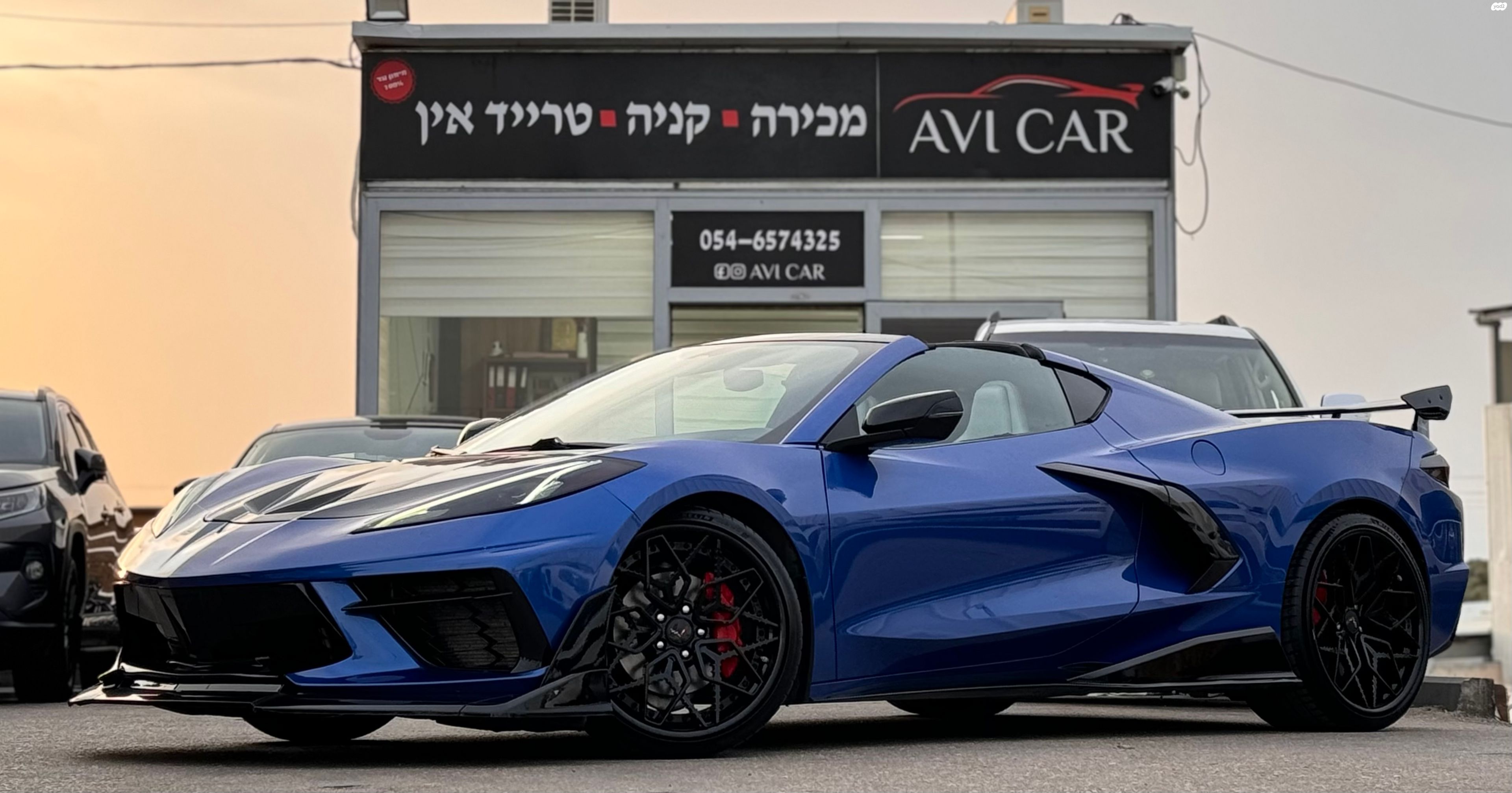 מודעת רכב שברולט קורבט