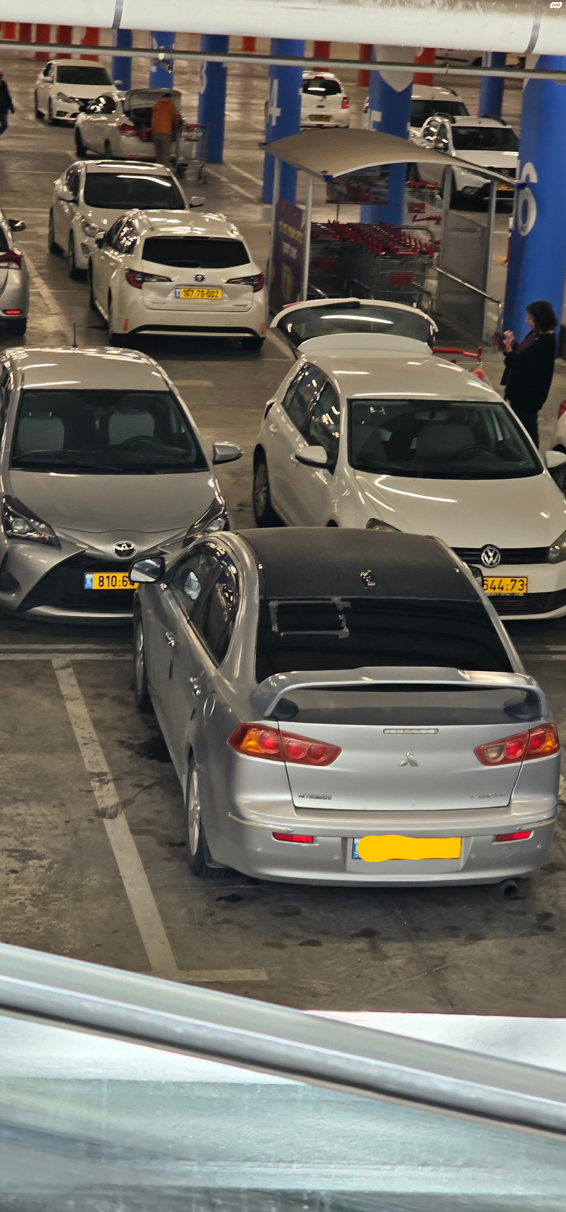 מודעת רכב מיצובישי לנסר