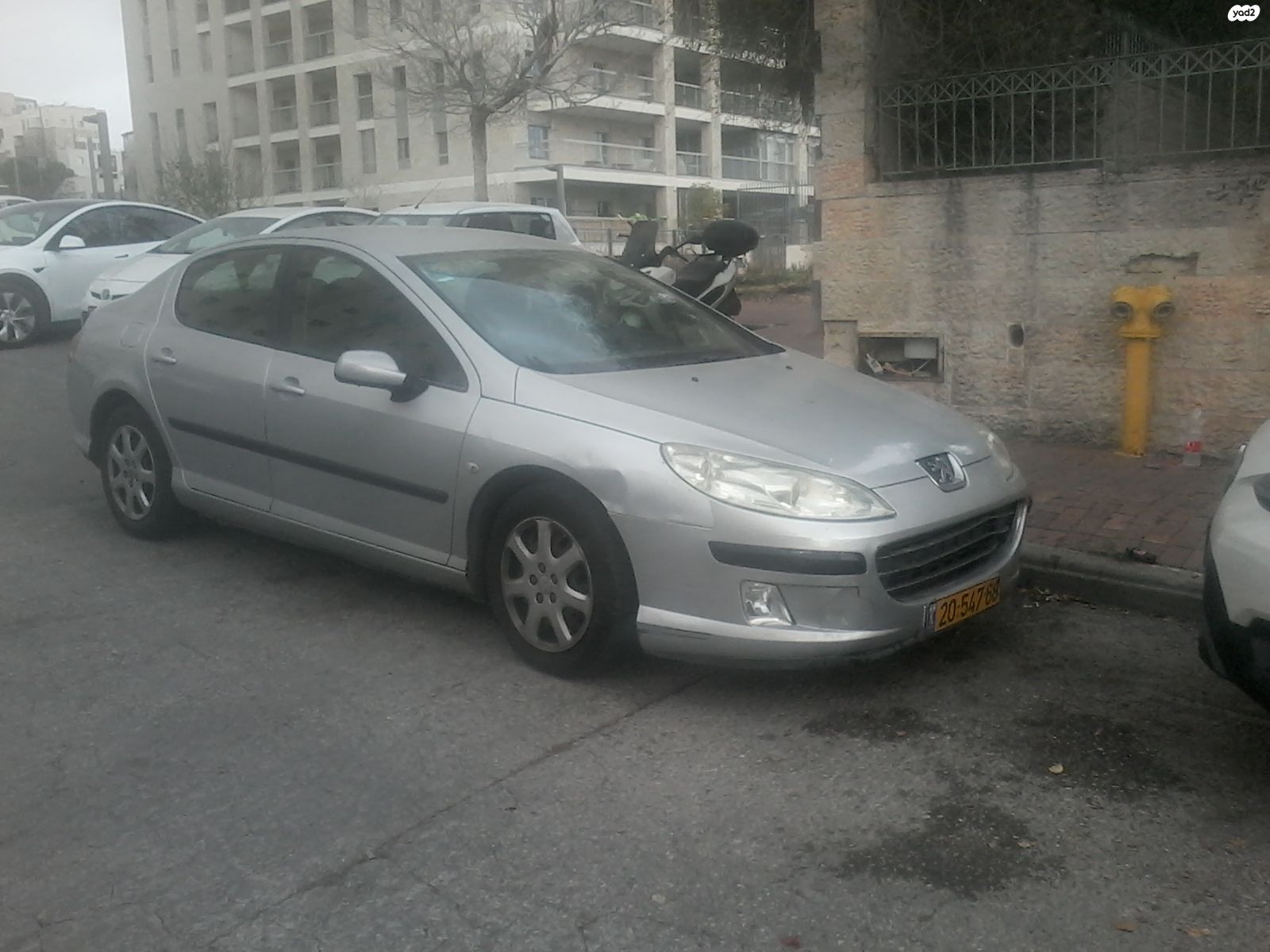 מודעת רכב פיג'ו 407