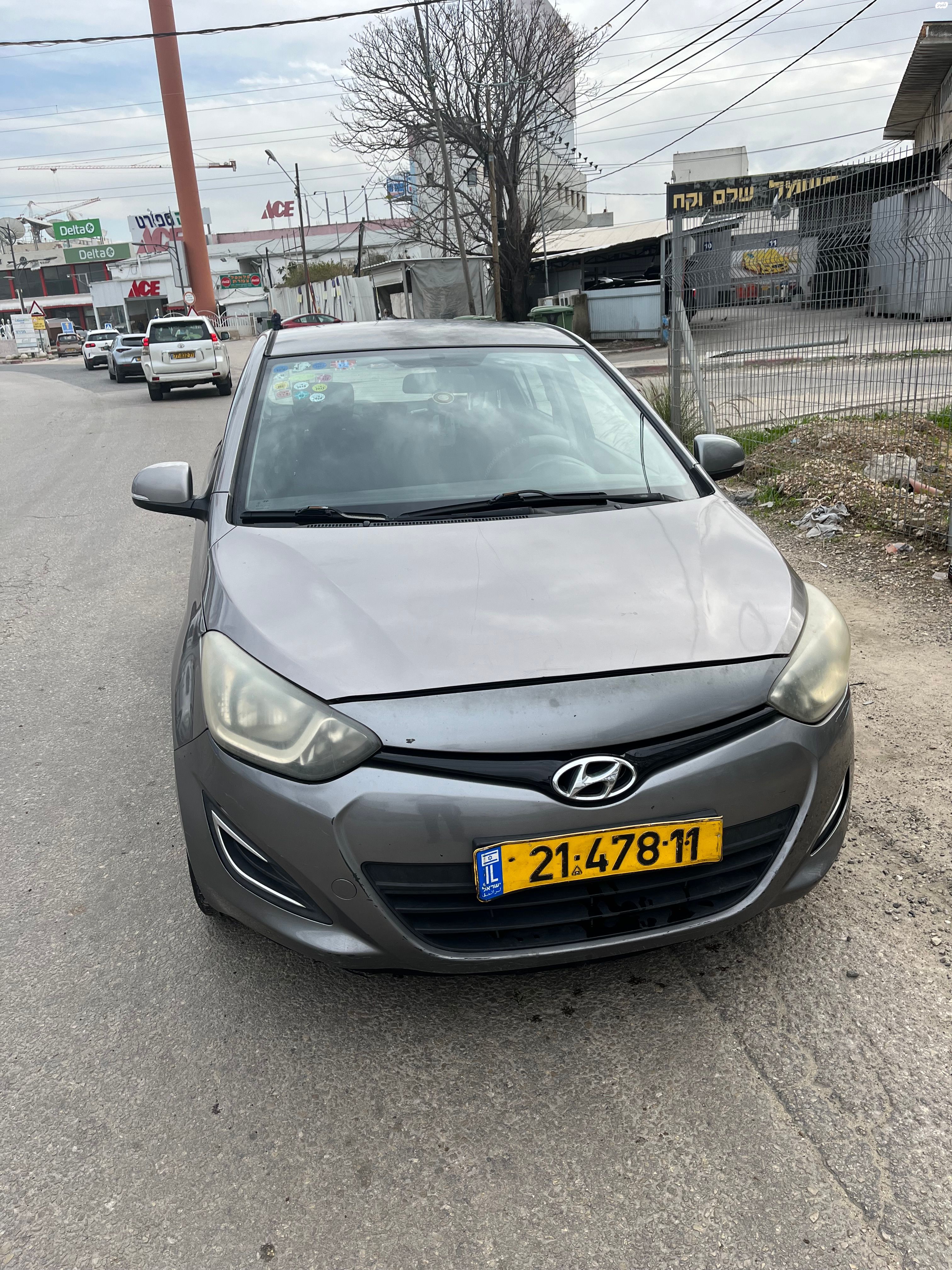 מודעת רכב יונדאי i20