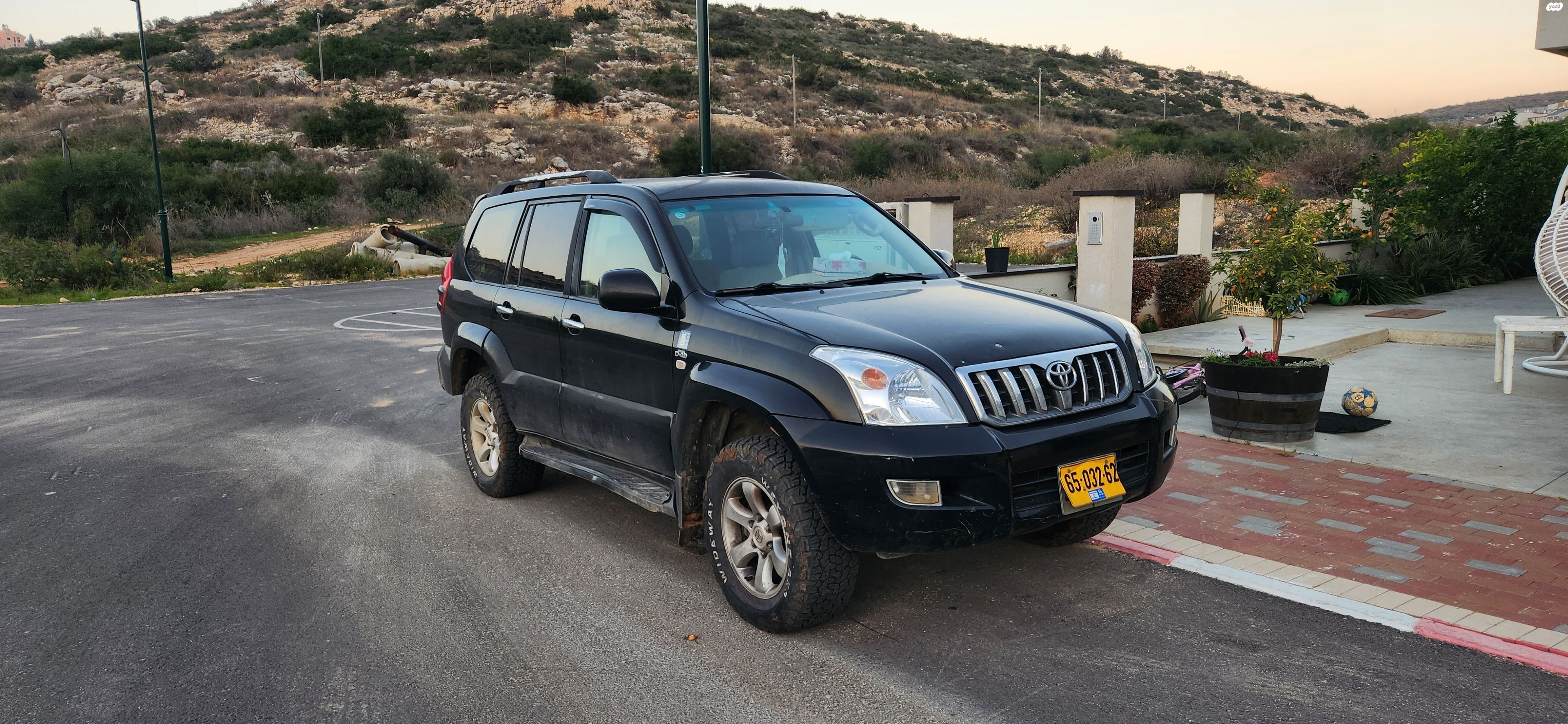 מודעת רכב טויוטה לנד קרוזר