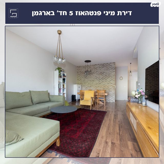 גג/ פנטהאוז, ארגמן, נס ציונה