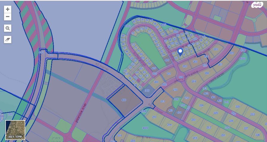 מגרשים, הר נוף, דימונה