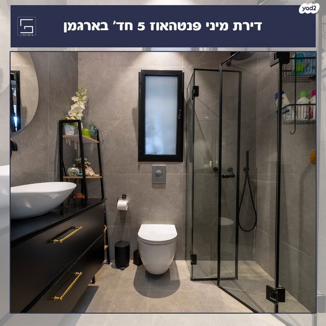 גג/ פנטהאוז, ארגמן, נס ציונה