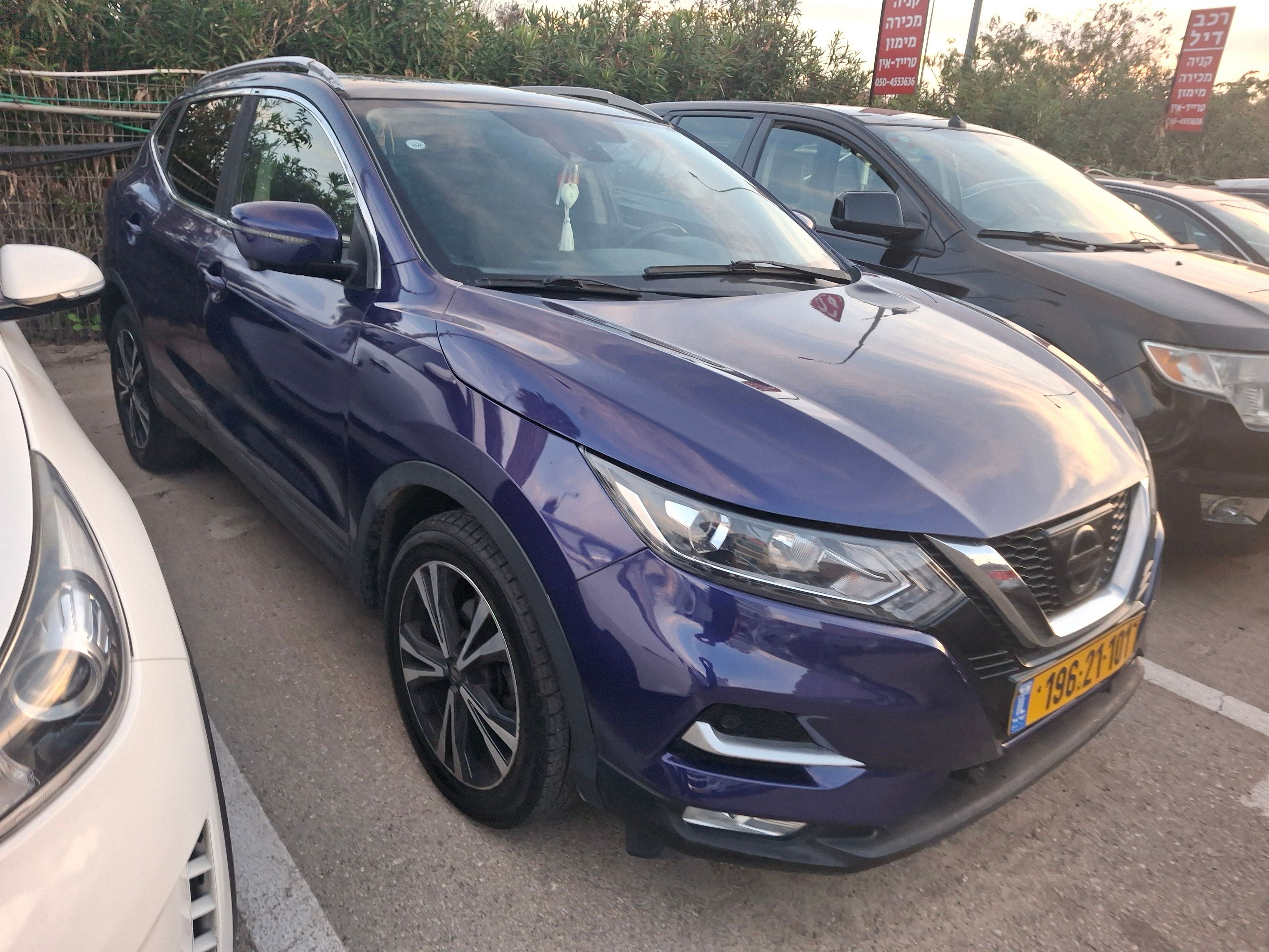 מודעת רכב ניסאן קשקאי