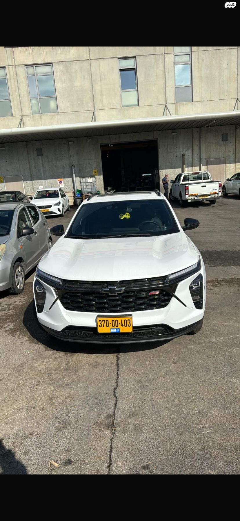 מודעת רכב שברולט טראקס