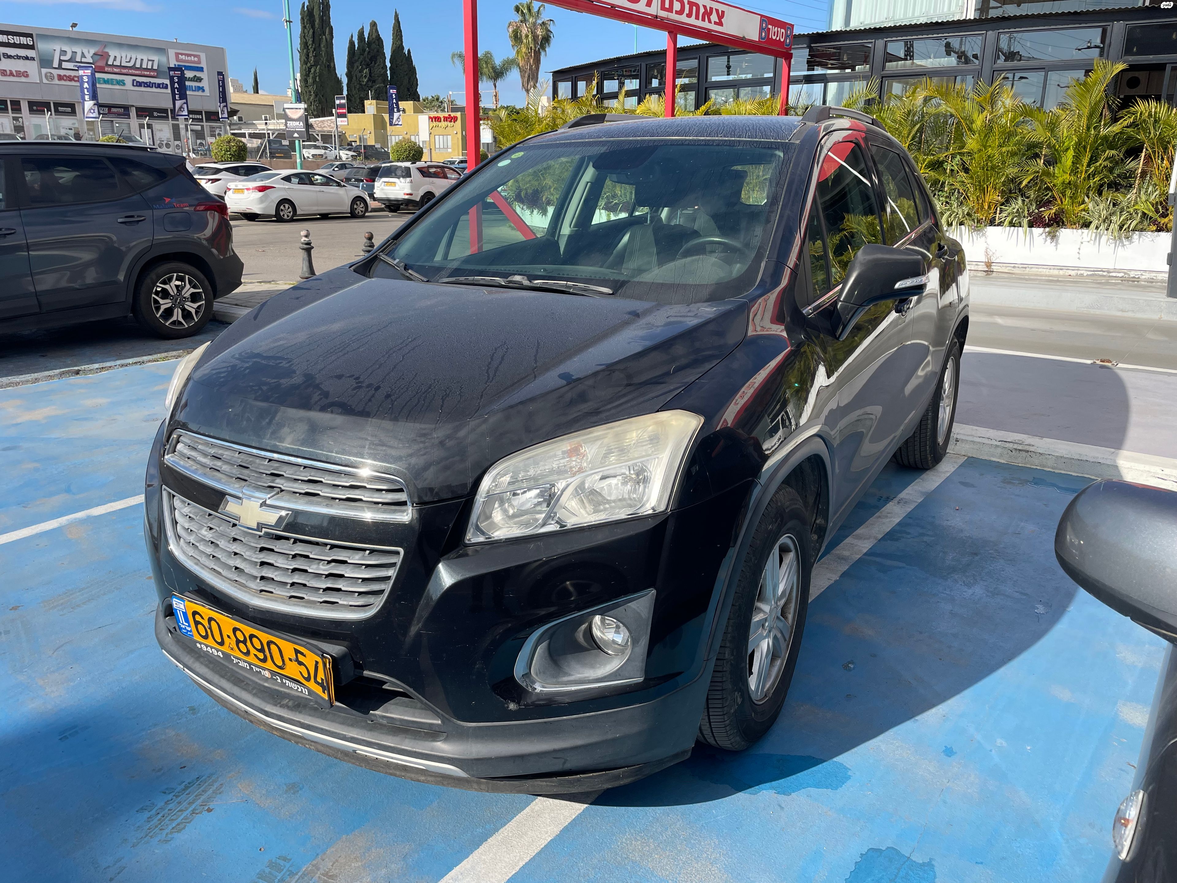 מודעת רכב שברולט טראקס