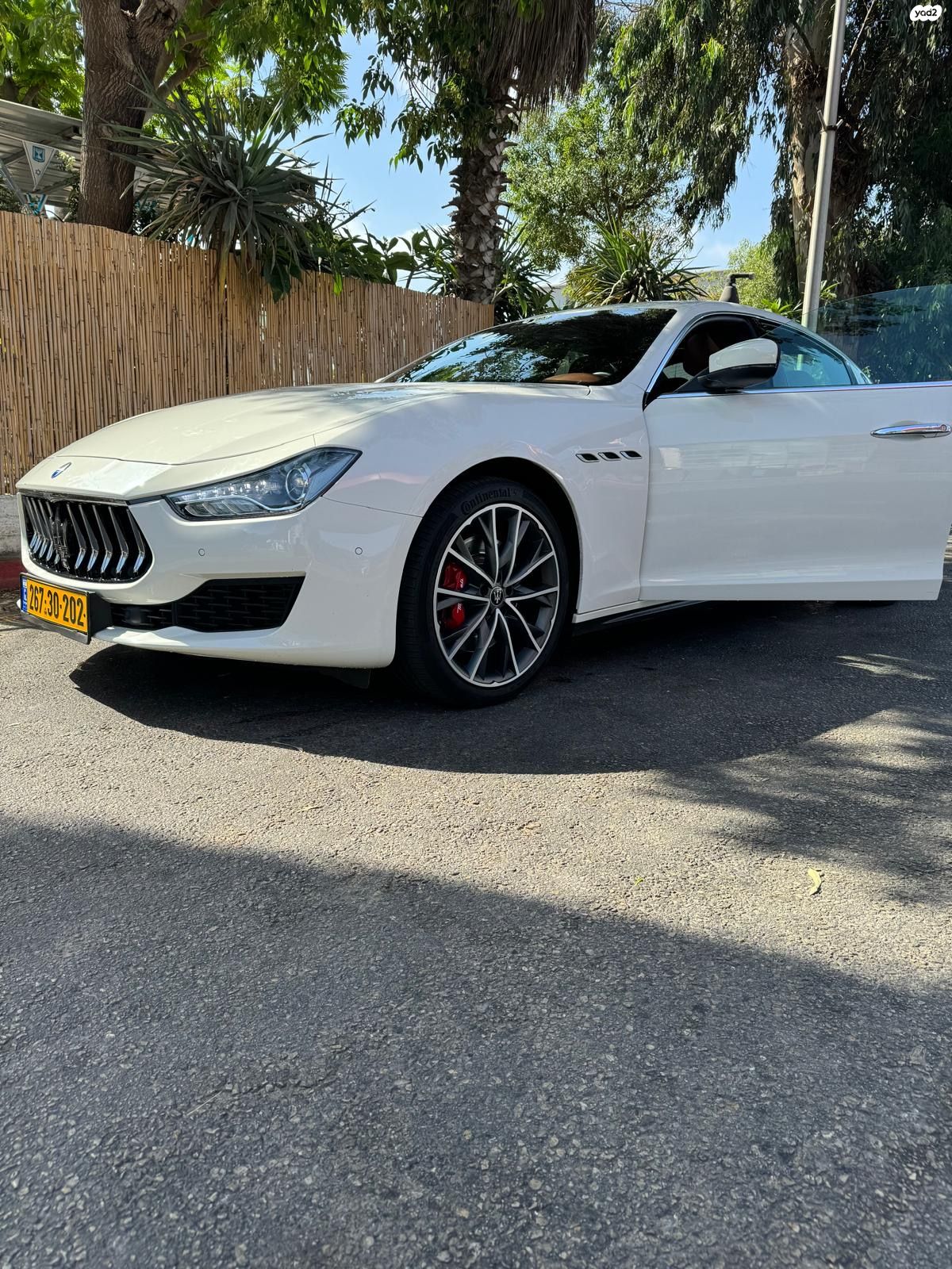 מודעת רכב מזראטי גיבלי
