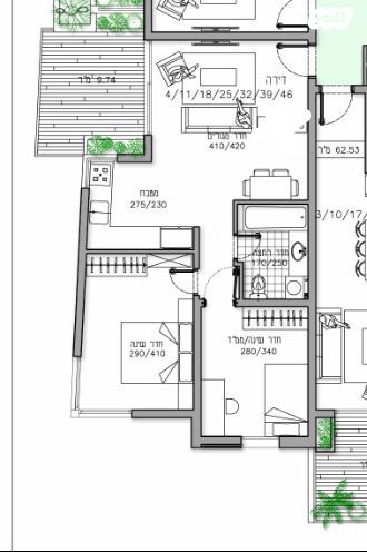 דירה, הרצל 121, גבעת הרצל, אזור המלאכה יפו, תל אביב יפו