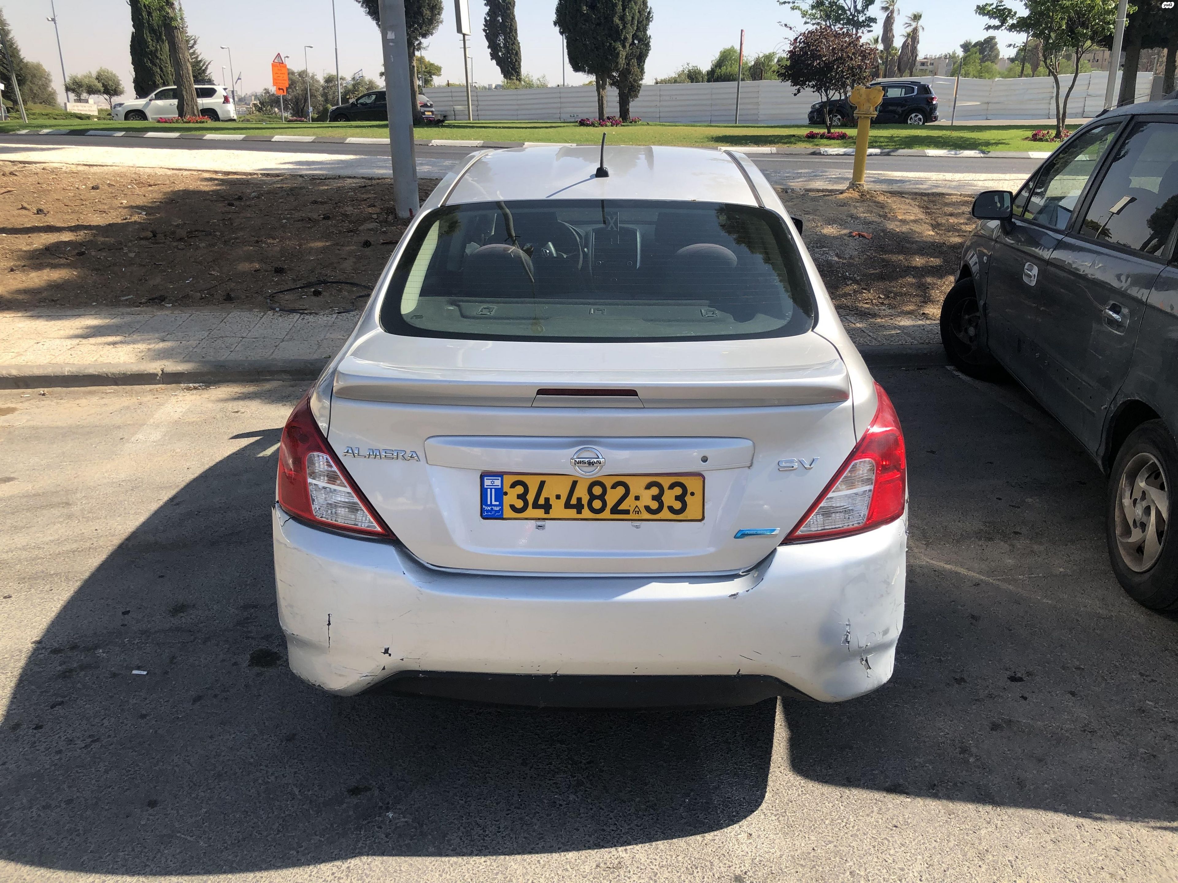 מודעת רכב ניסאן אלמרה