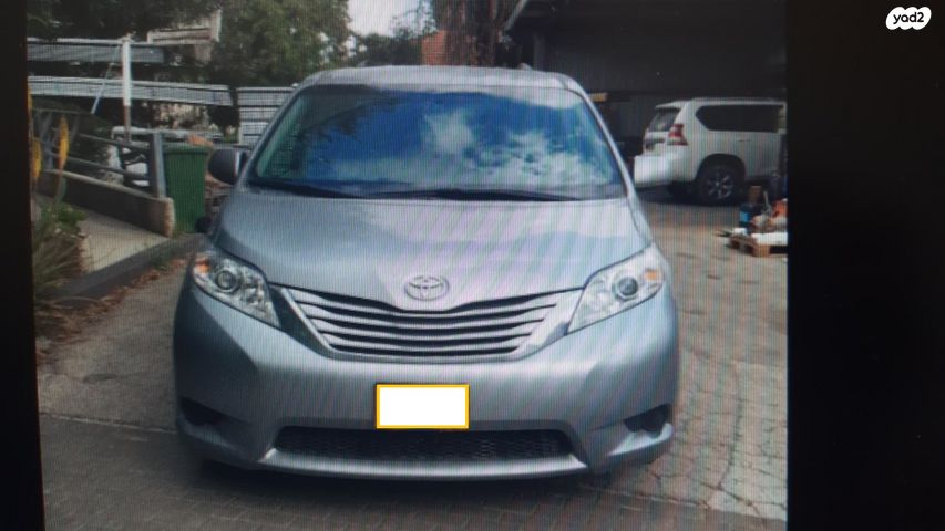 מודעת רכב טויוטה סיינה