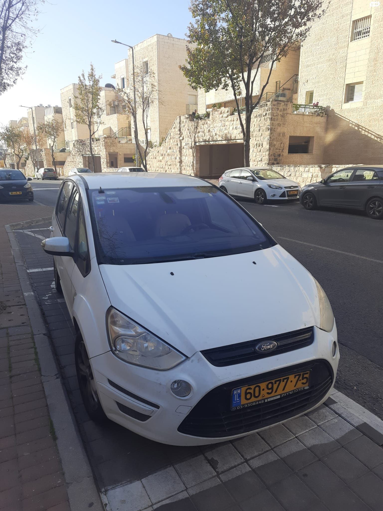 מודעת רכב פורד S-מקס
