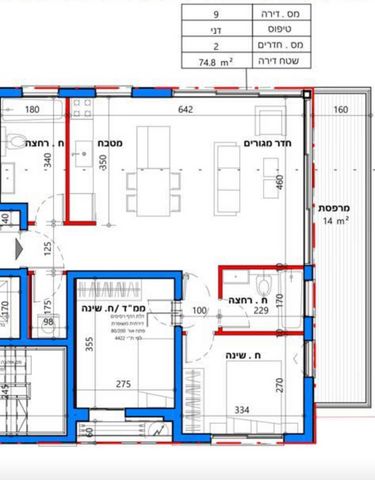 דירה, זלטופולסקי 12, הצפון הישן - צפון, תל אביב יפו