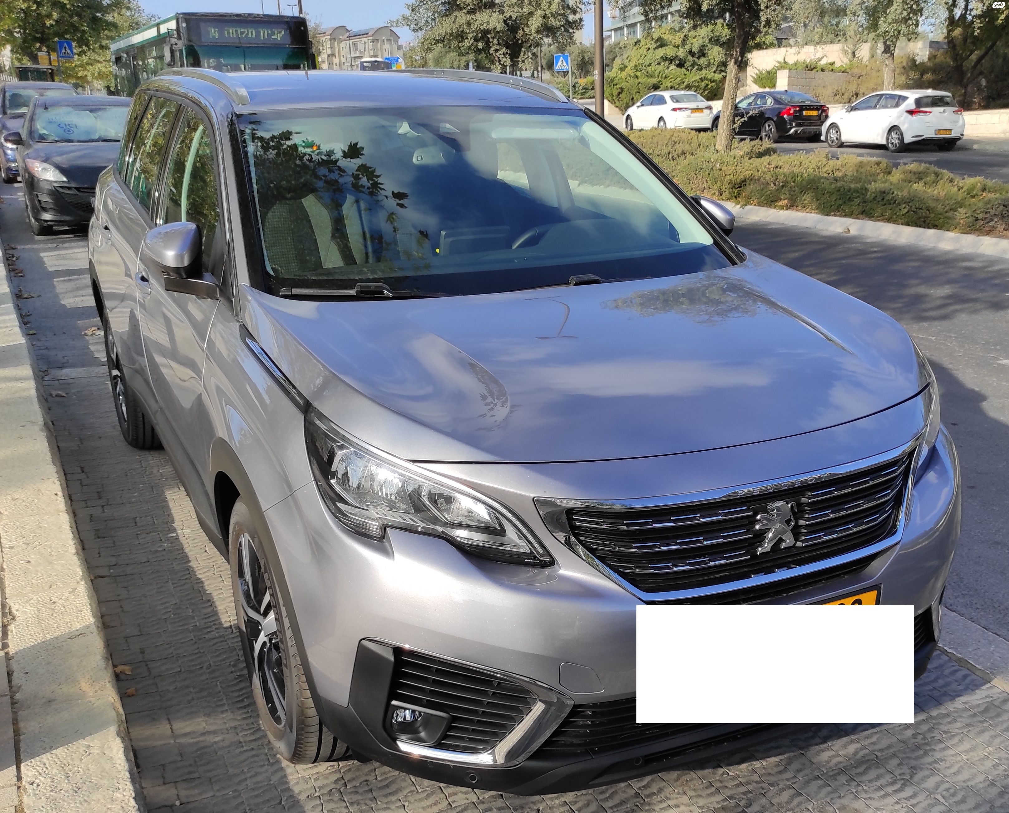 מודעת רכב פיג'ו 5008