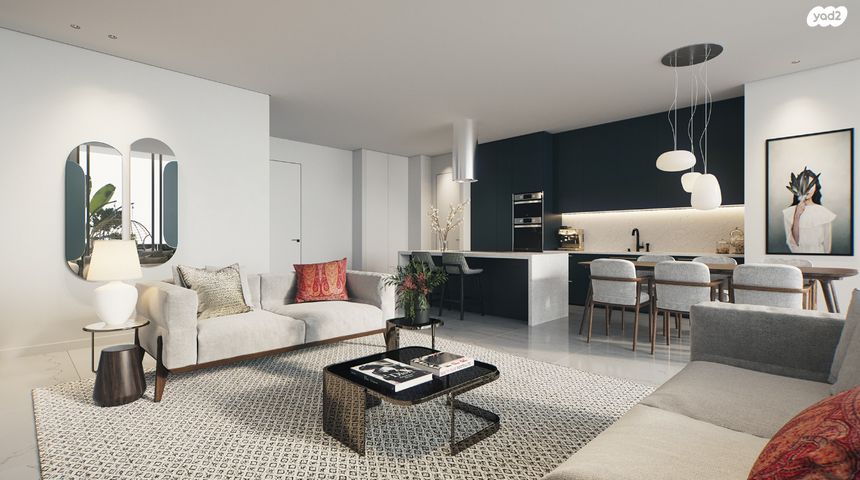 דירה, ארלוזורוב 83, הצפון החדש - כיכר המדינה, תל אביב יפו