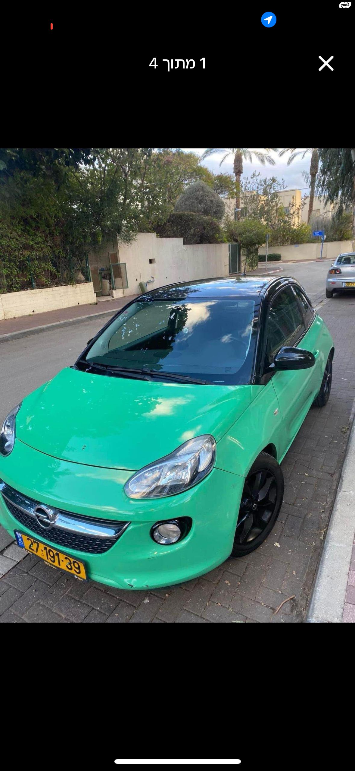 מודעת רכב אופל אדם