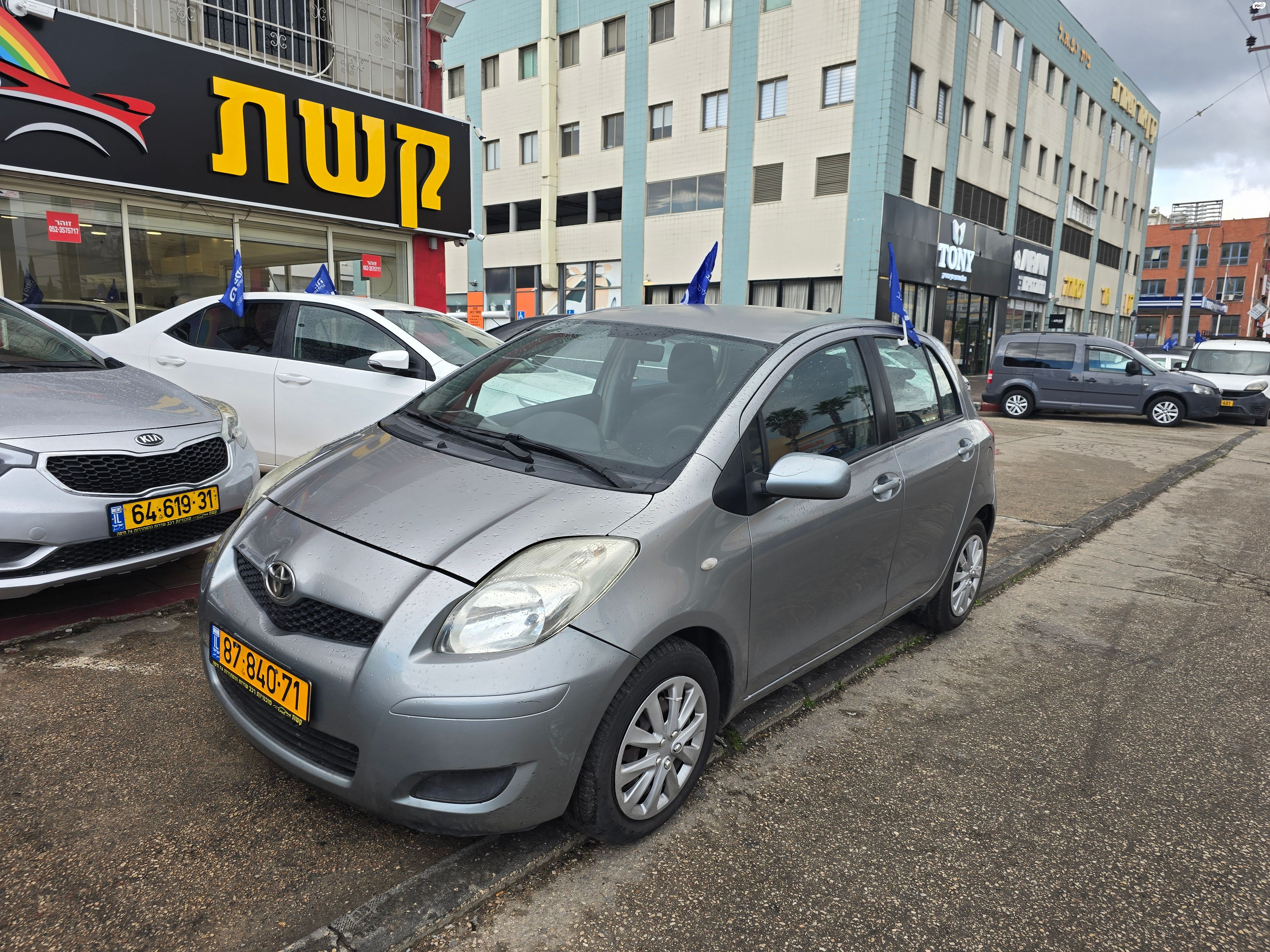 מודעת רכב טויוטה יאריס