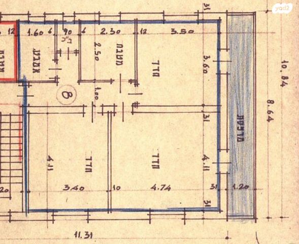 דירה, מקווה ישראל, לב תל אביב, לב העיר צפון, תל אביב יפו