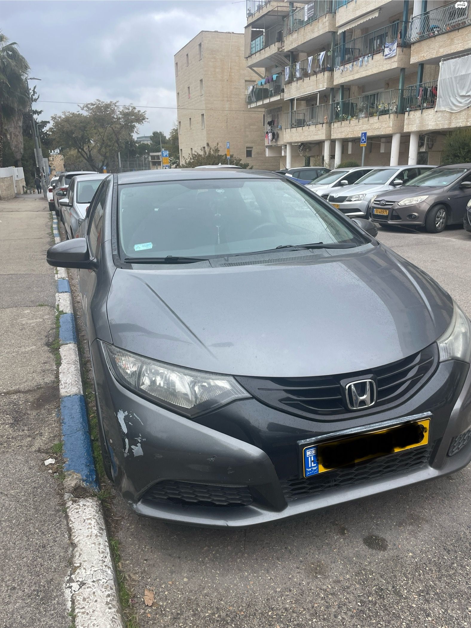 מודעת רכב הונדה סיוויק