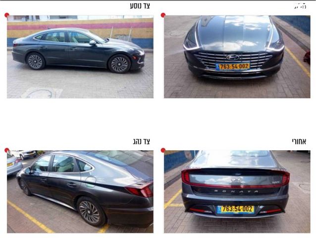 מודעת רכב יונדאי סונטה