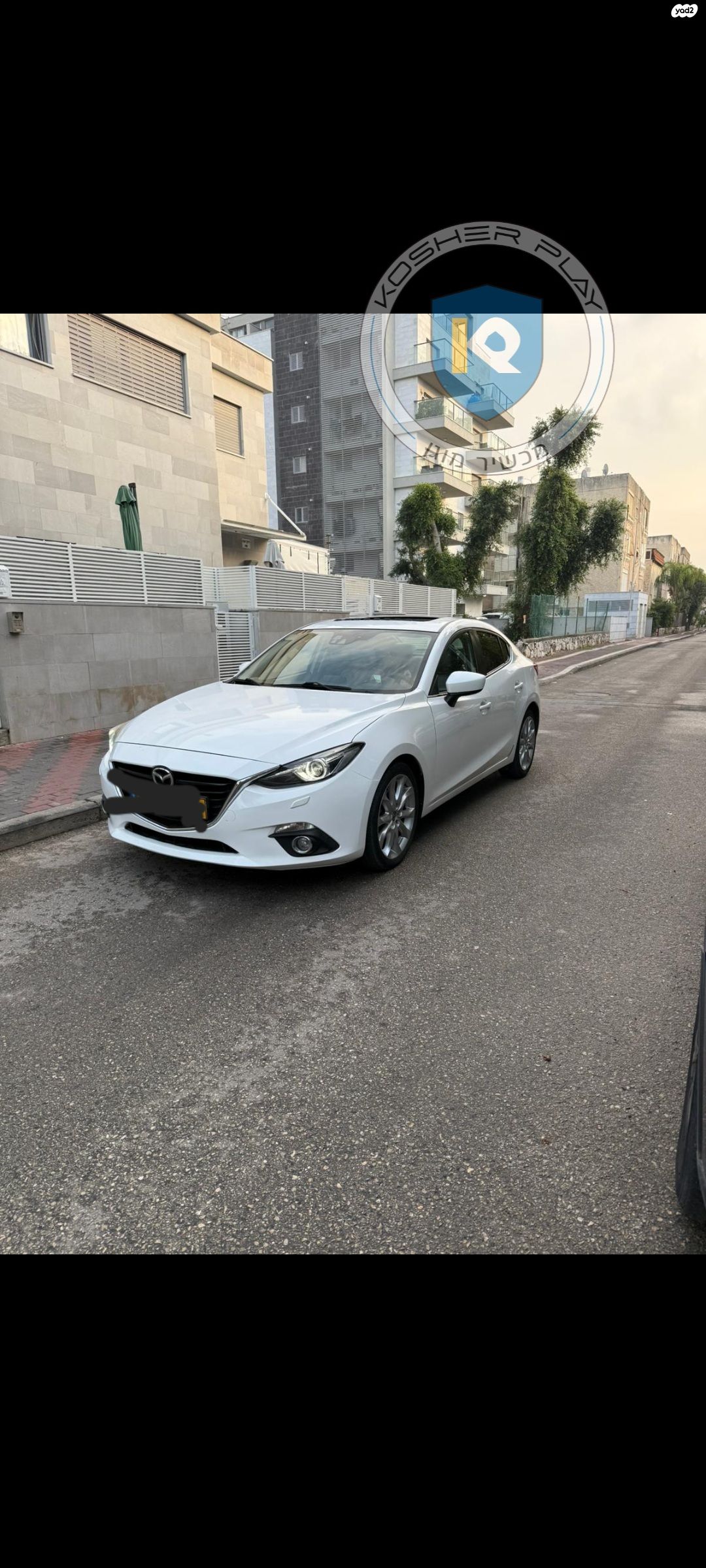 מודעת רכב מאזדה 3
