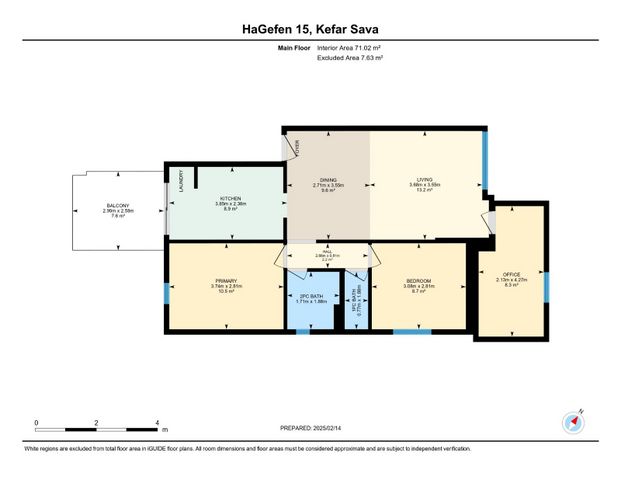 דירה, הגפן 15, גבעת אשכול, כפר סבא