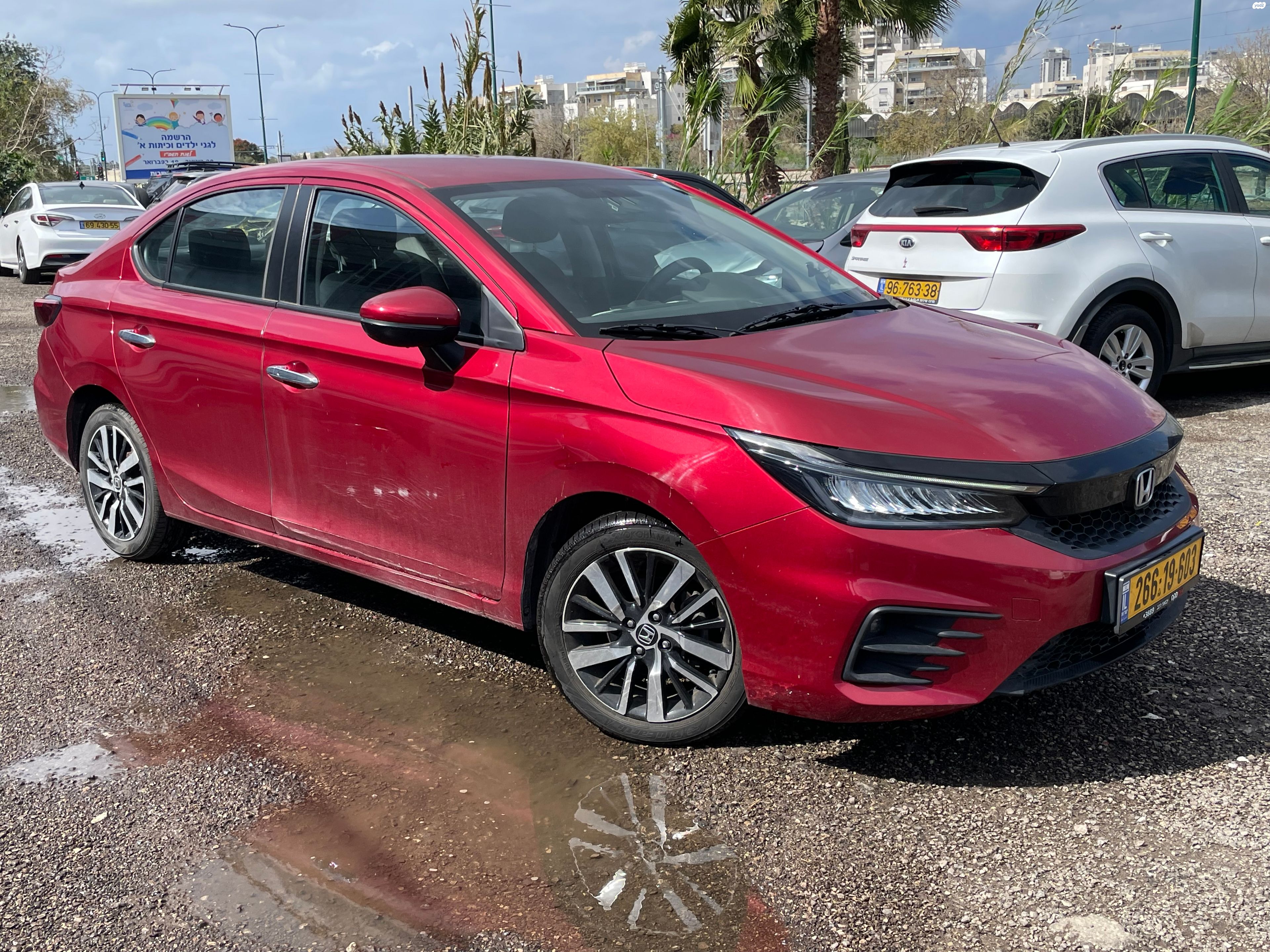 מודעת רכב הונדה סיטי