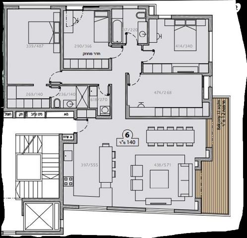 דירה, שדרות רוטשילד 135, לב תל אביב, לב העיר צפון, תל אביב יפו