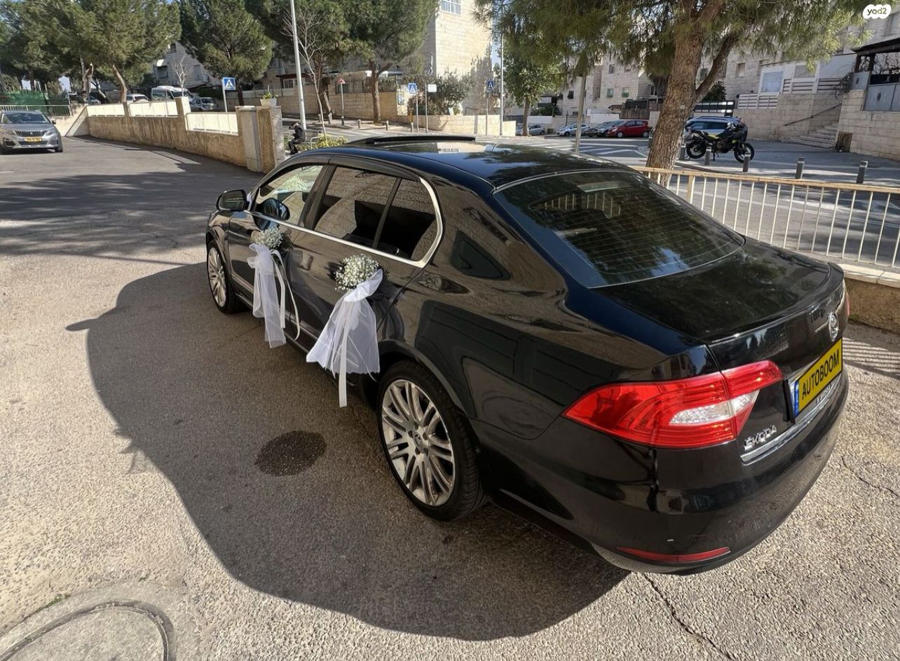 מודעת רכב סקודה סופרב