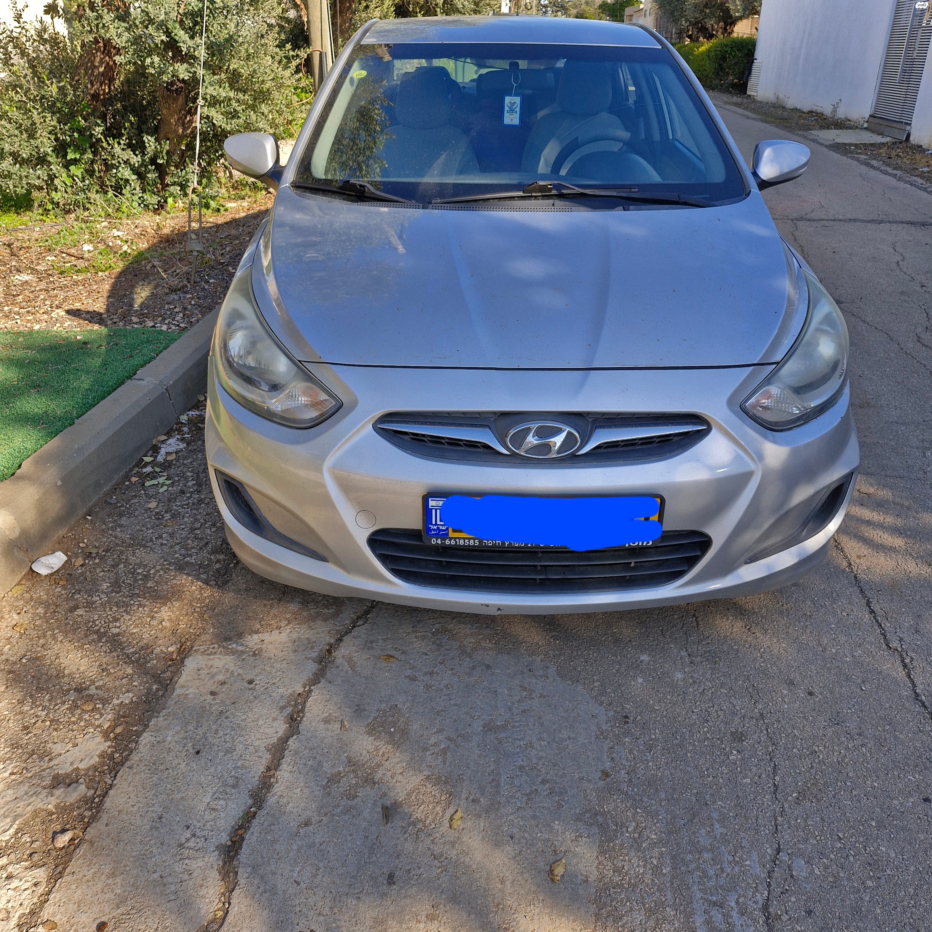 מודעת רכב יונדאי אקסנט i25