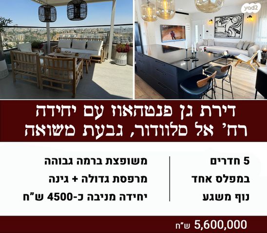 דירת גן, אל סלוודור, גבעת משואה, ירושלים