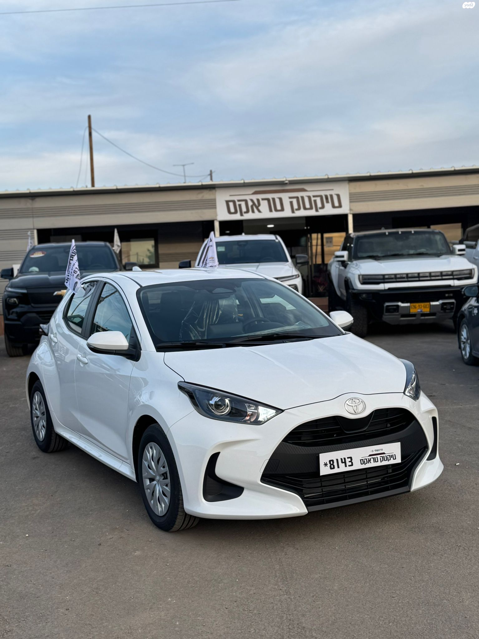 מודעת רכב טויוטה יאריס