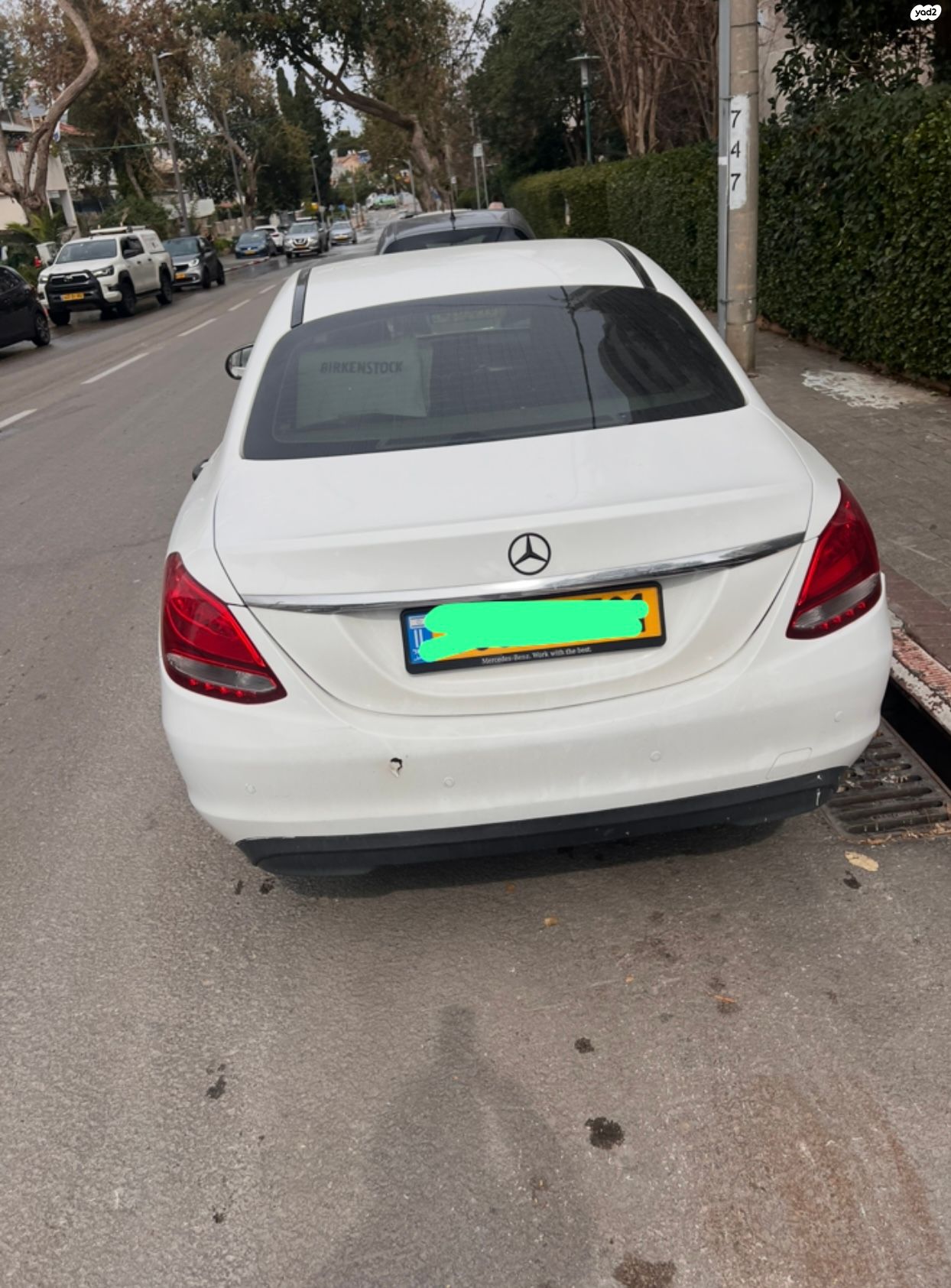 מודעת רכב מרצדס-בנץ C-class