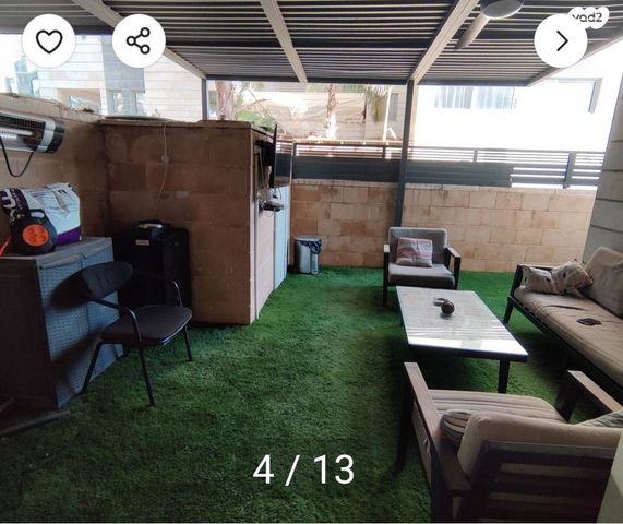 דירת גן, המשוט 8, נאות רבין, יבנה