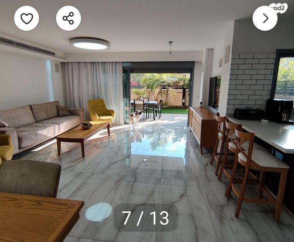 דירת גן, המשוט 8, נאות רבין, יבנה