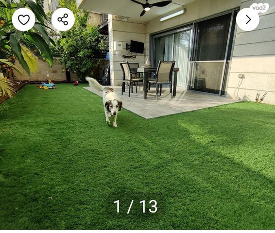 דירת גן, המשוט 8, נאות רבין, יבנה