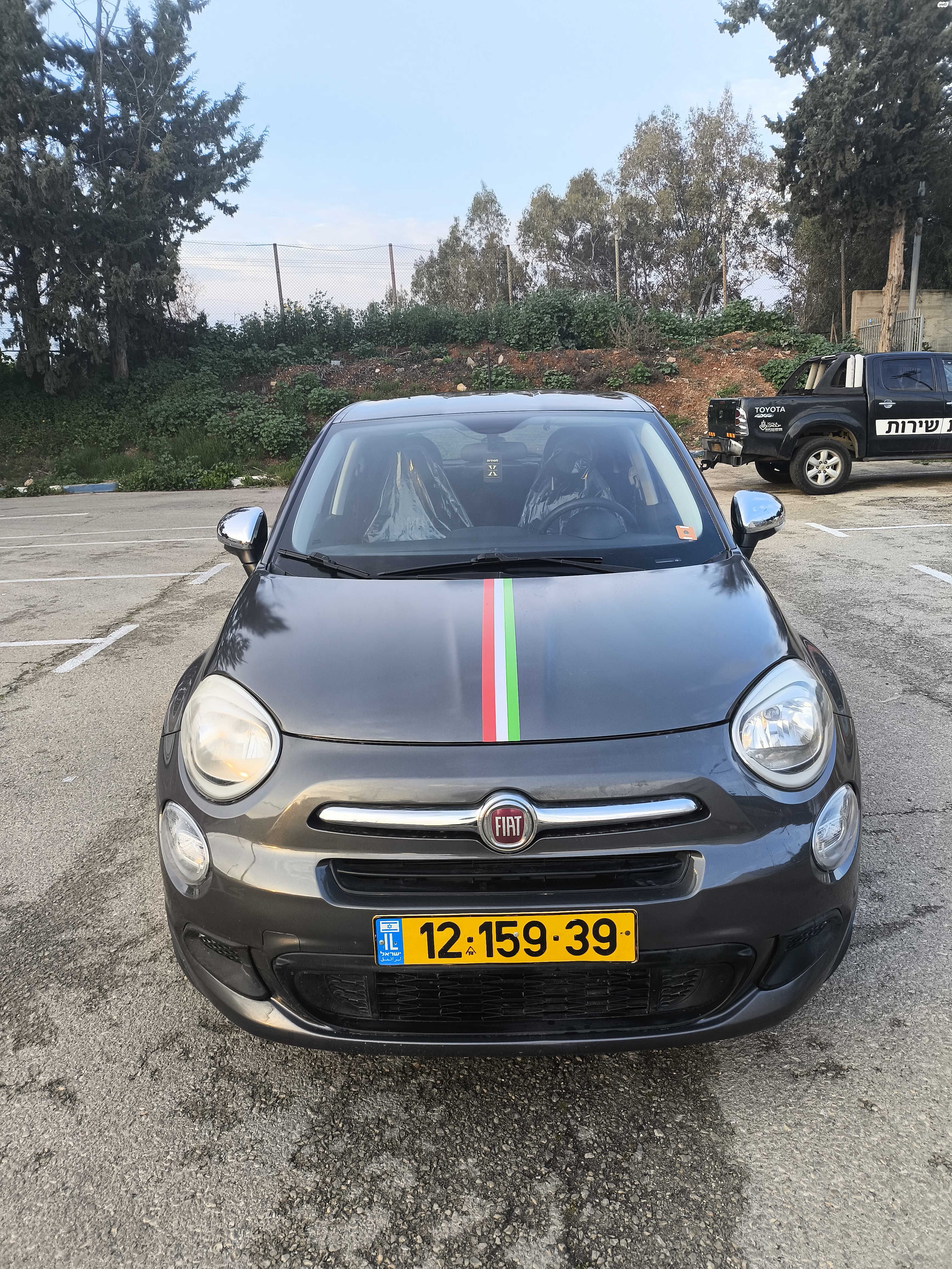 מודעת רכב פיאט 500X