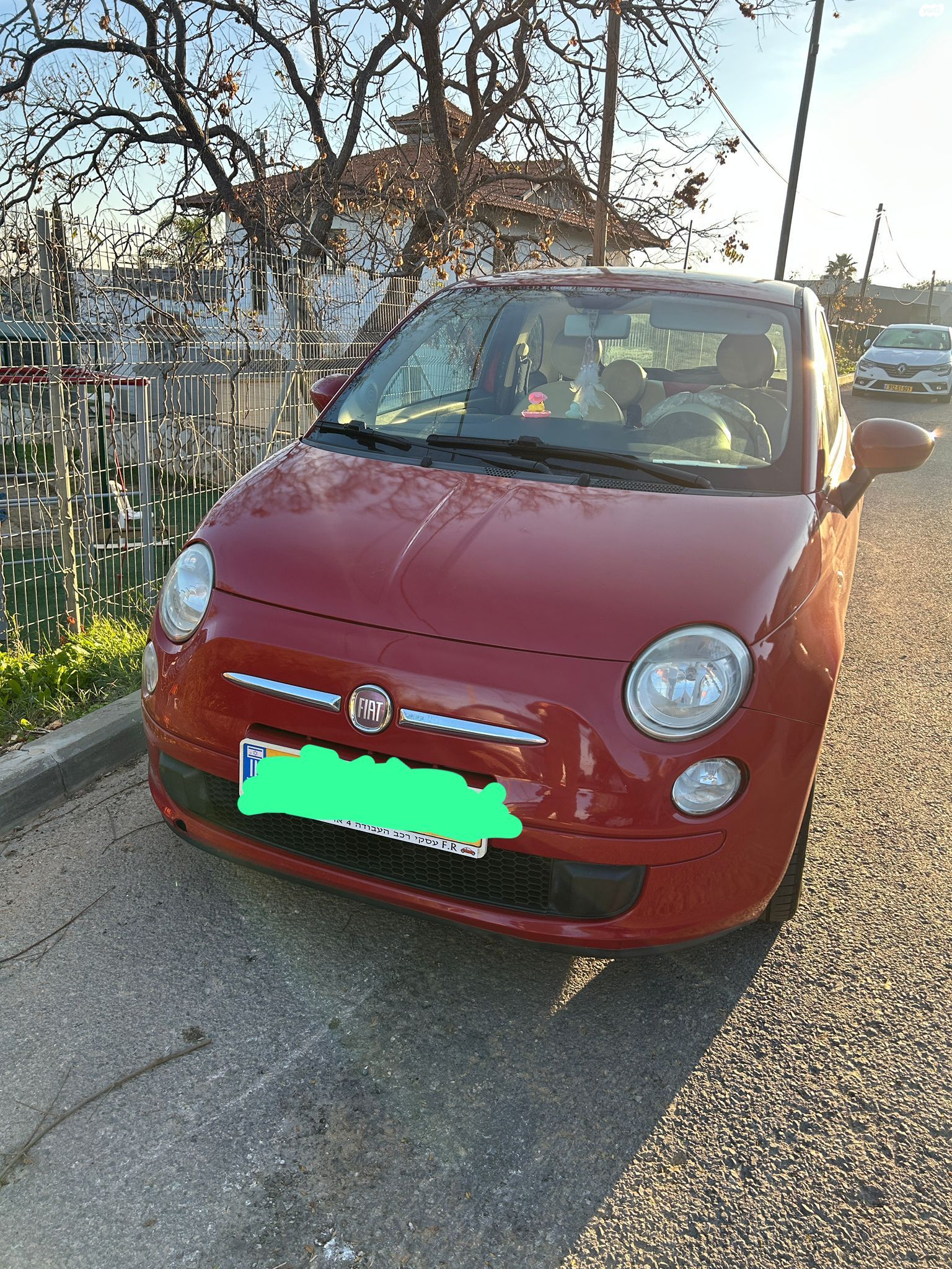 מודעת רכב פיאט 500