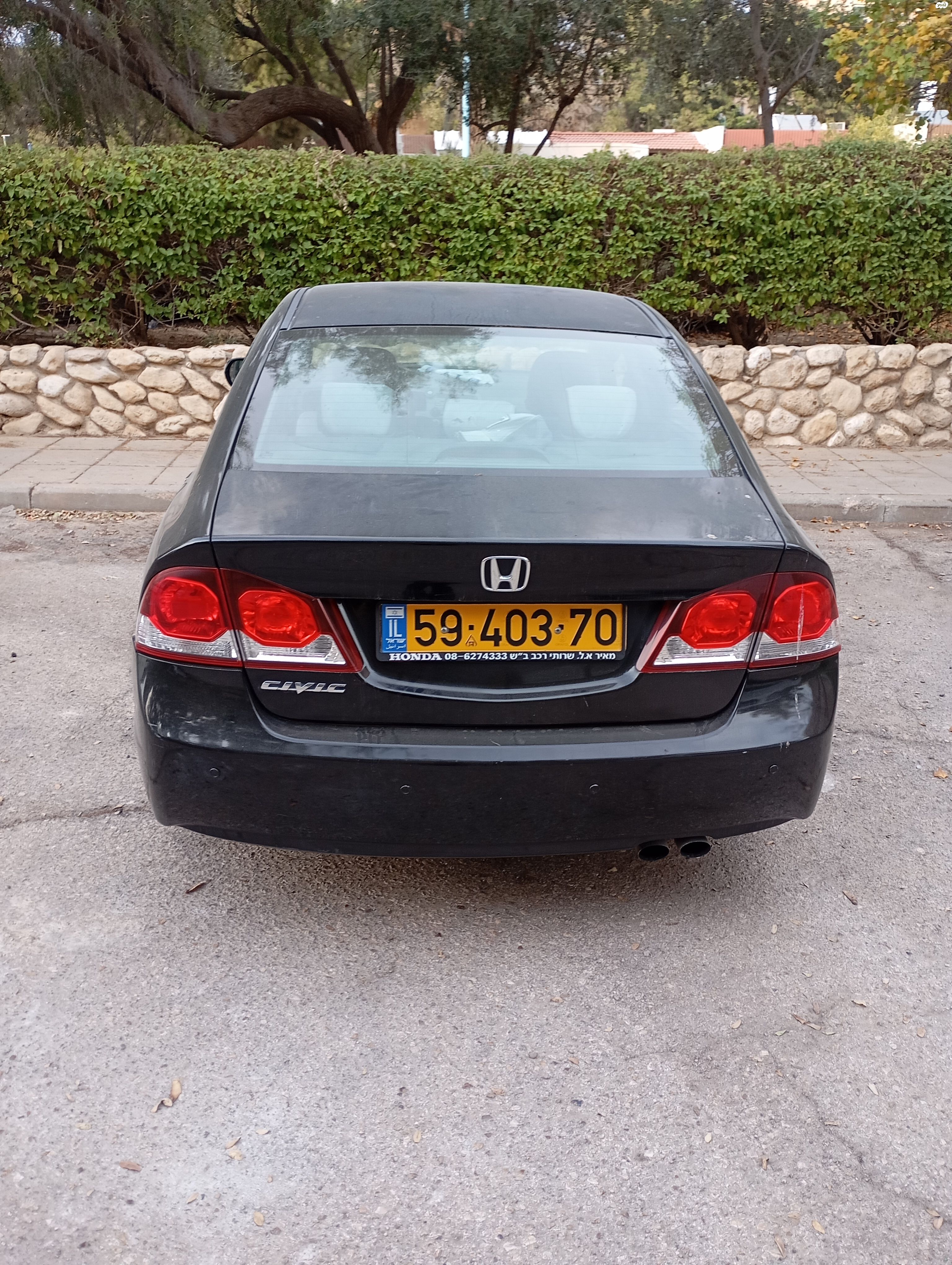 מודעת רכב הונדה סיוויק