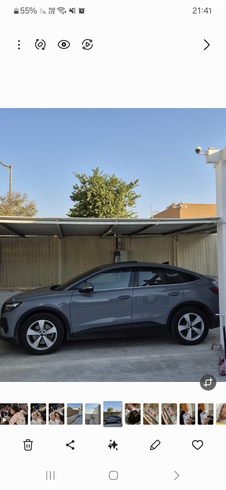 מודעת רכב אאודי Q4 e-tron