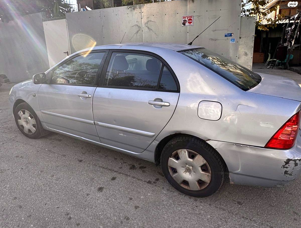 מודעת רכב טויוטה קורולה