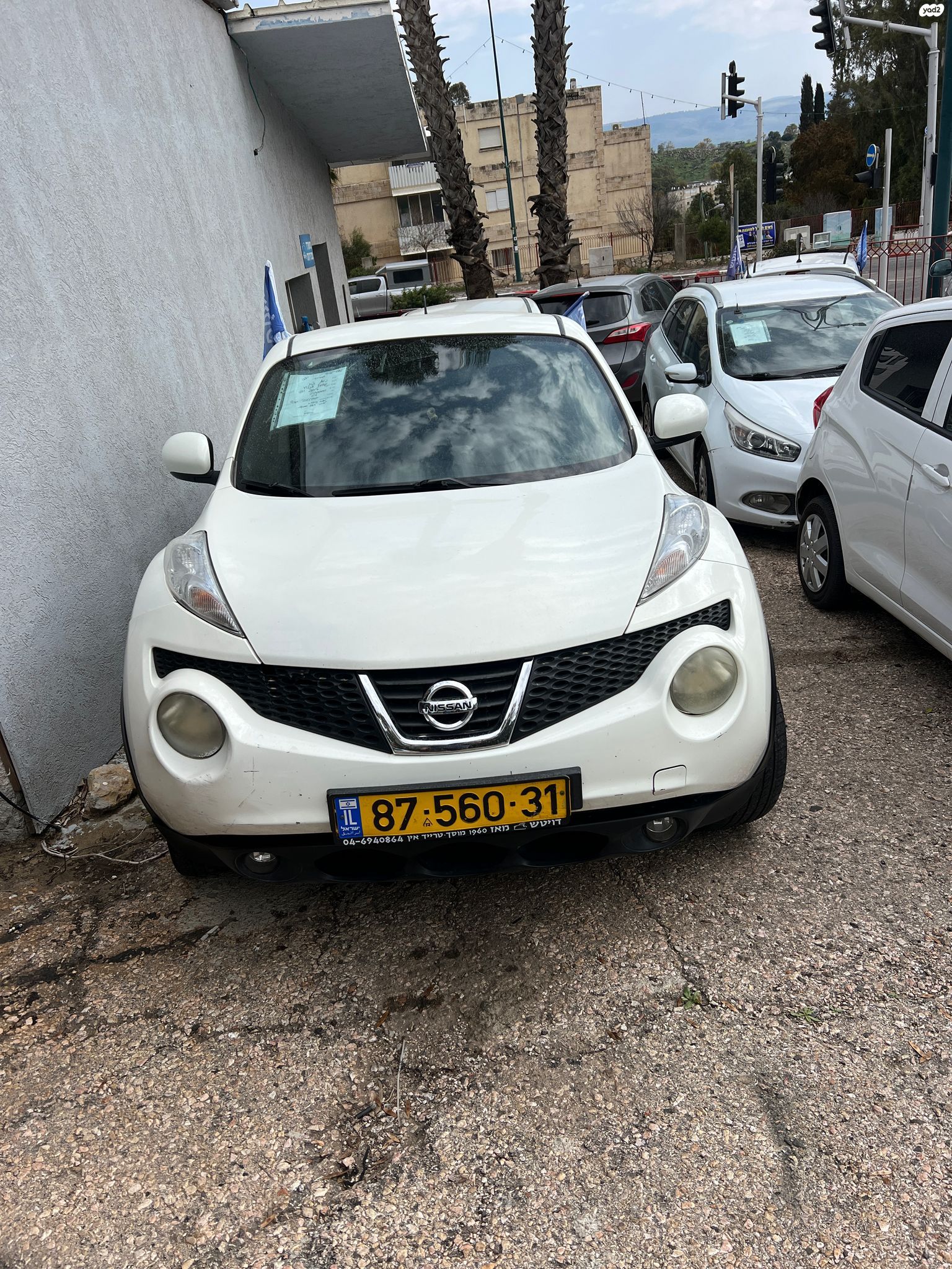 מודעת רכב ניסאן ג'וק