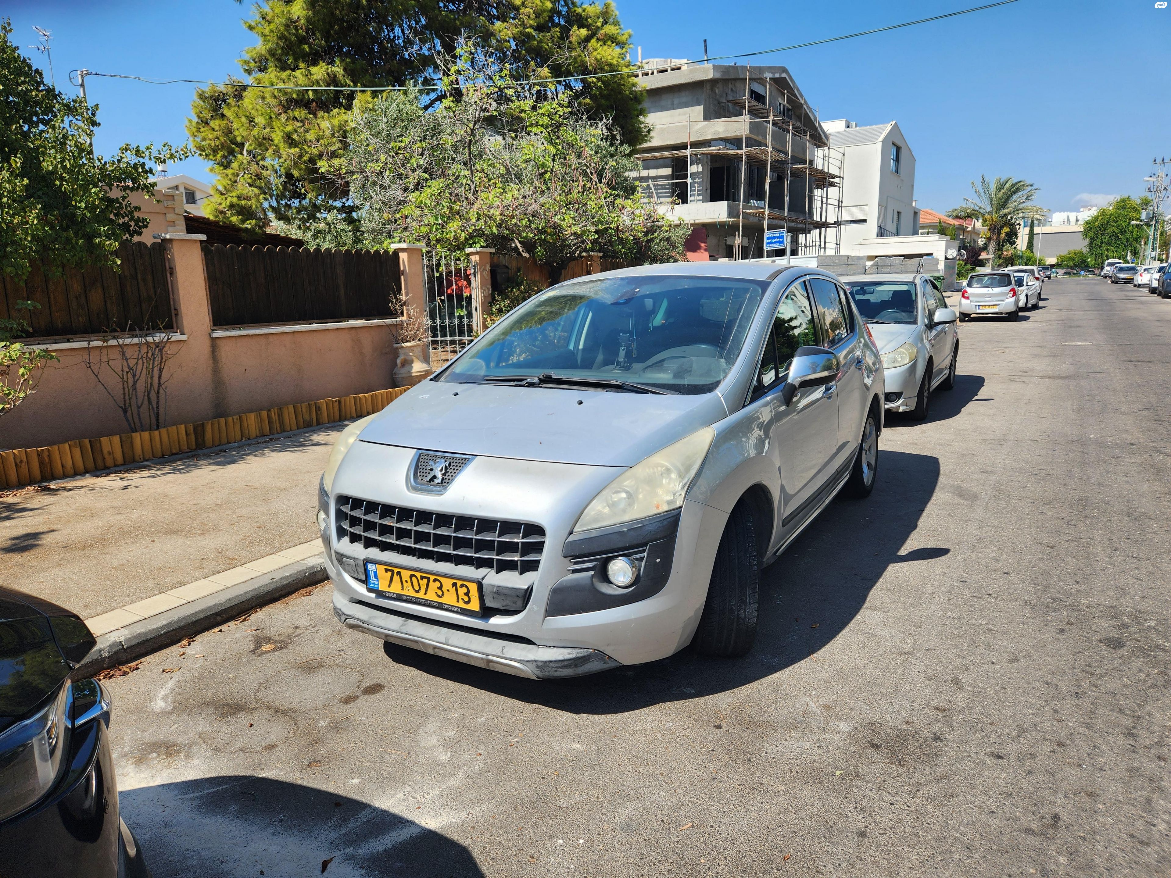 מודעת רכב פיג'ו 3008
