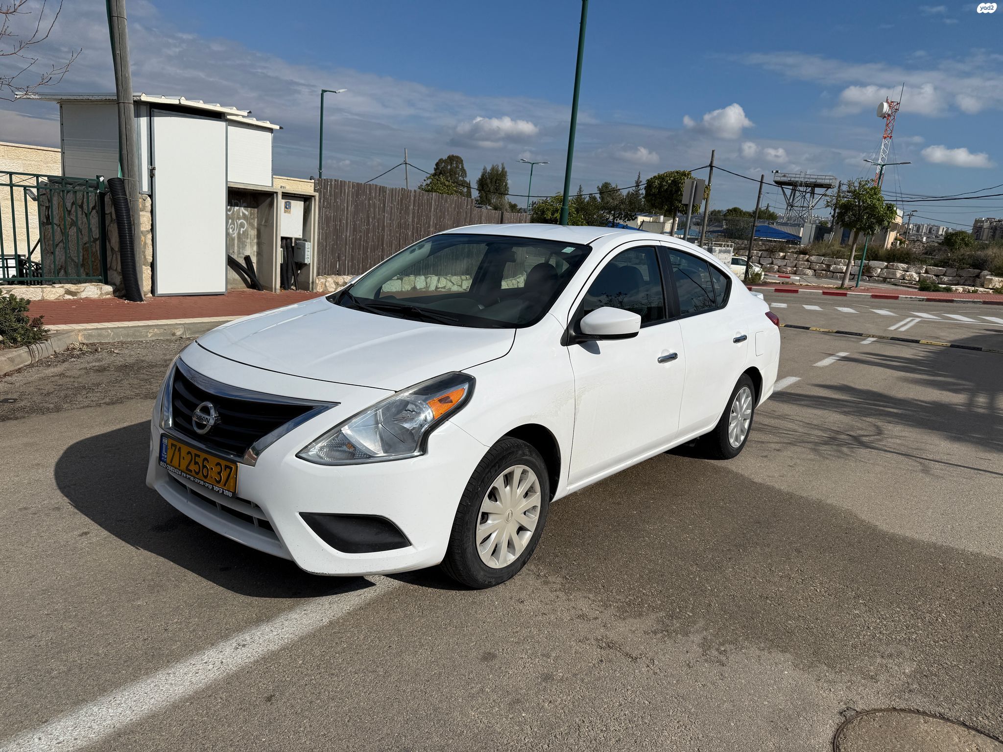 מודעת רכב ניסאן אלמרה