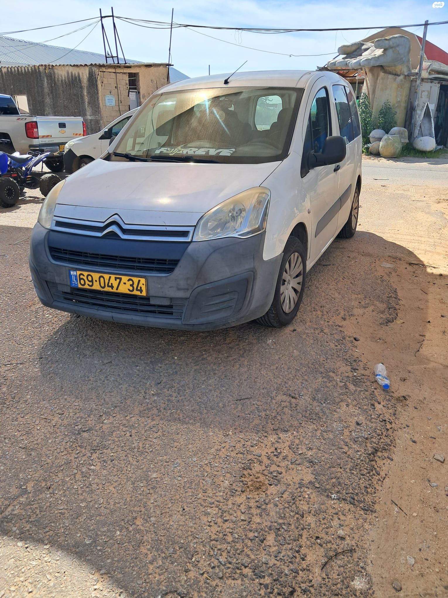 מודעת רכב סיטרואן ברלינגו
