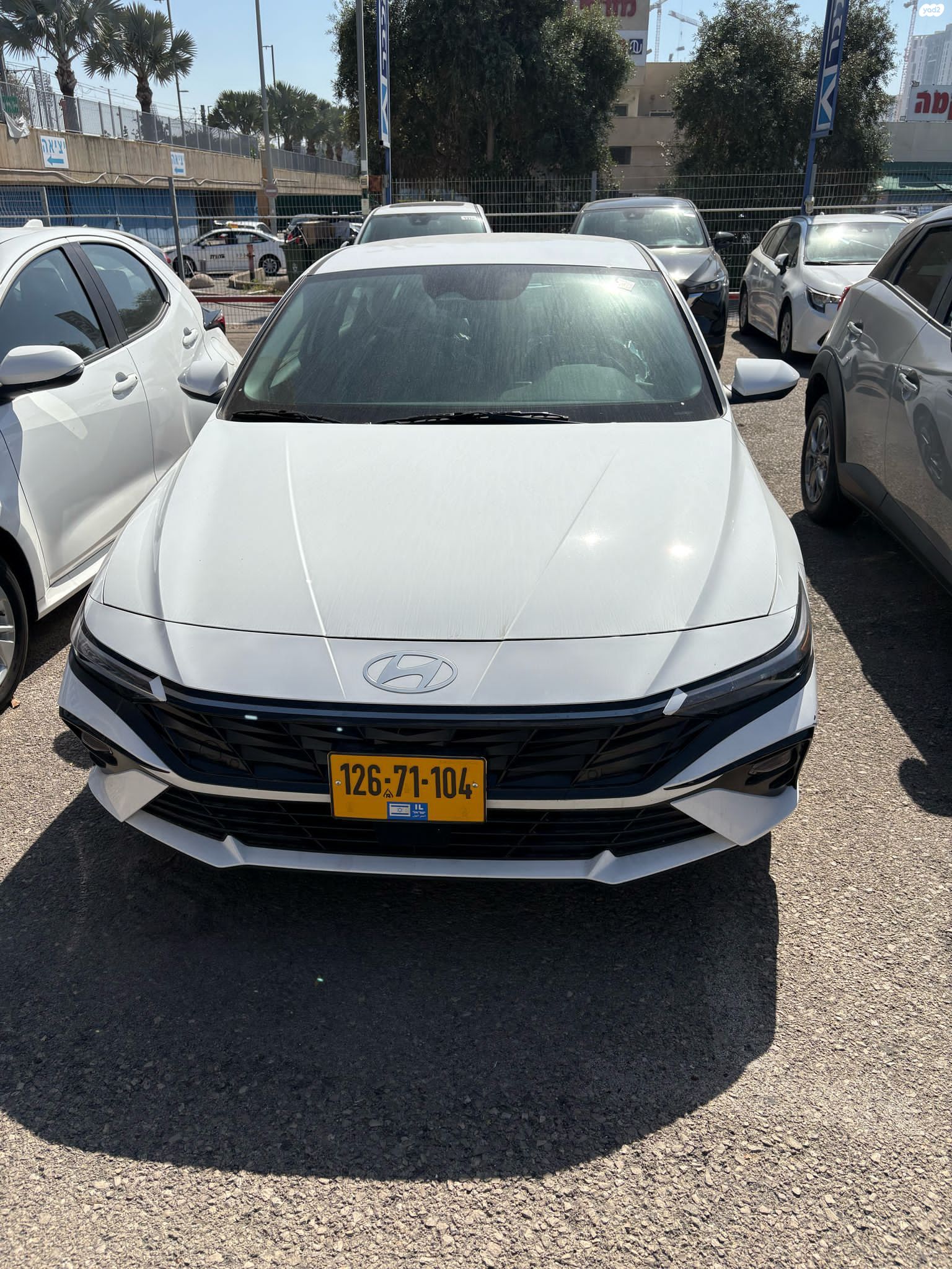 מודעת רכב יונדאי אלנטרה