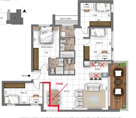 הרצליה הירוקה, נווה עובד