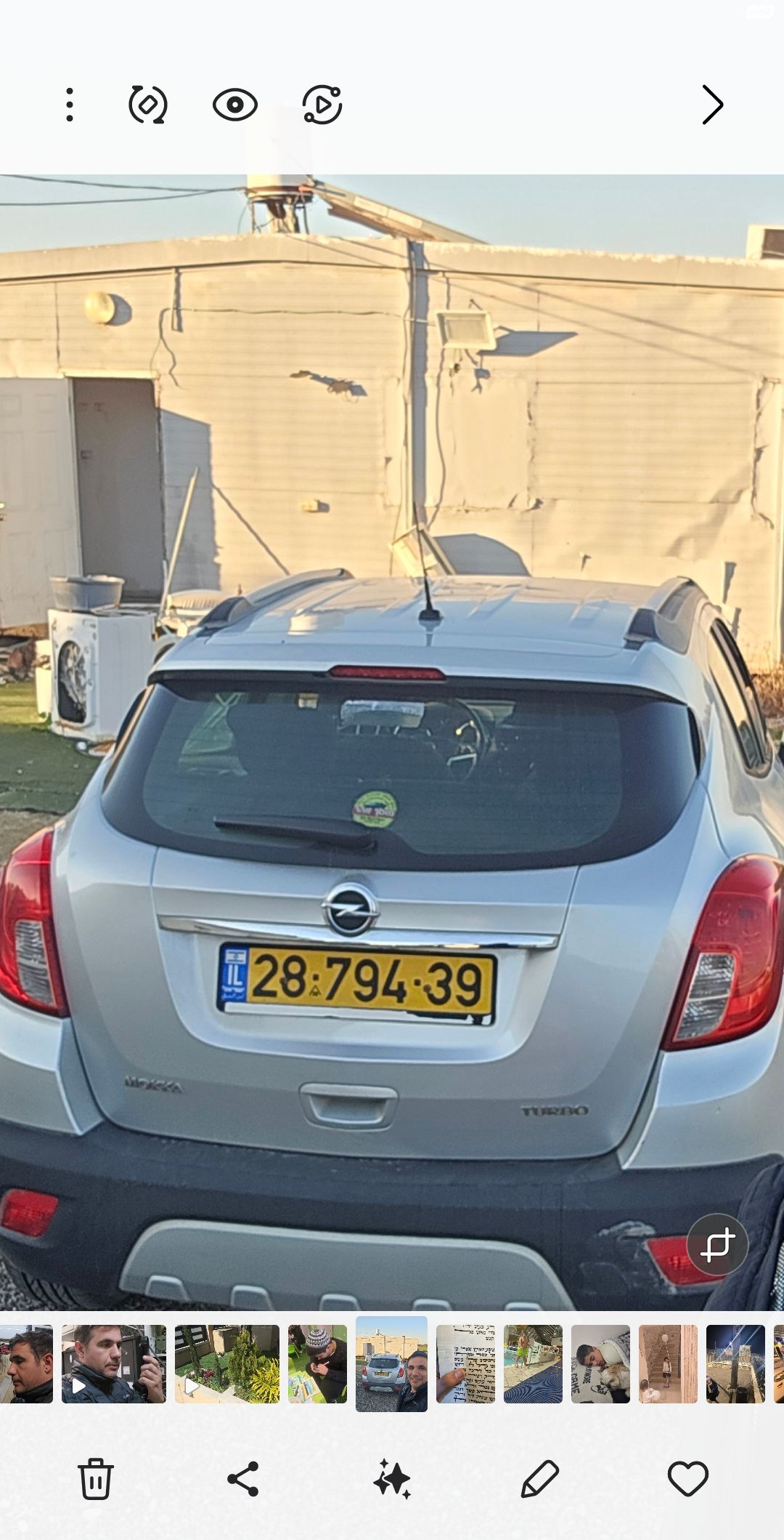 מודעת רכב אופל מוקה