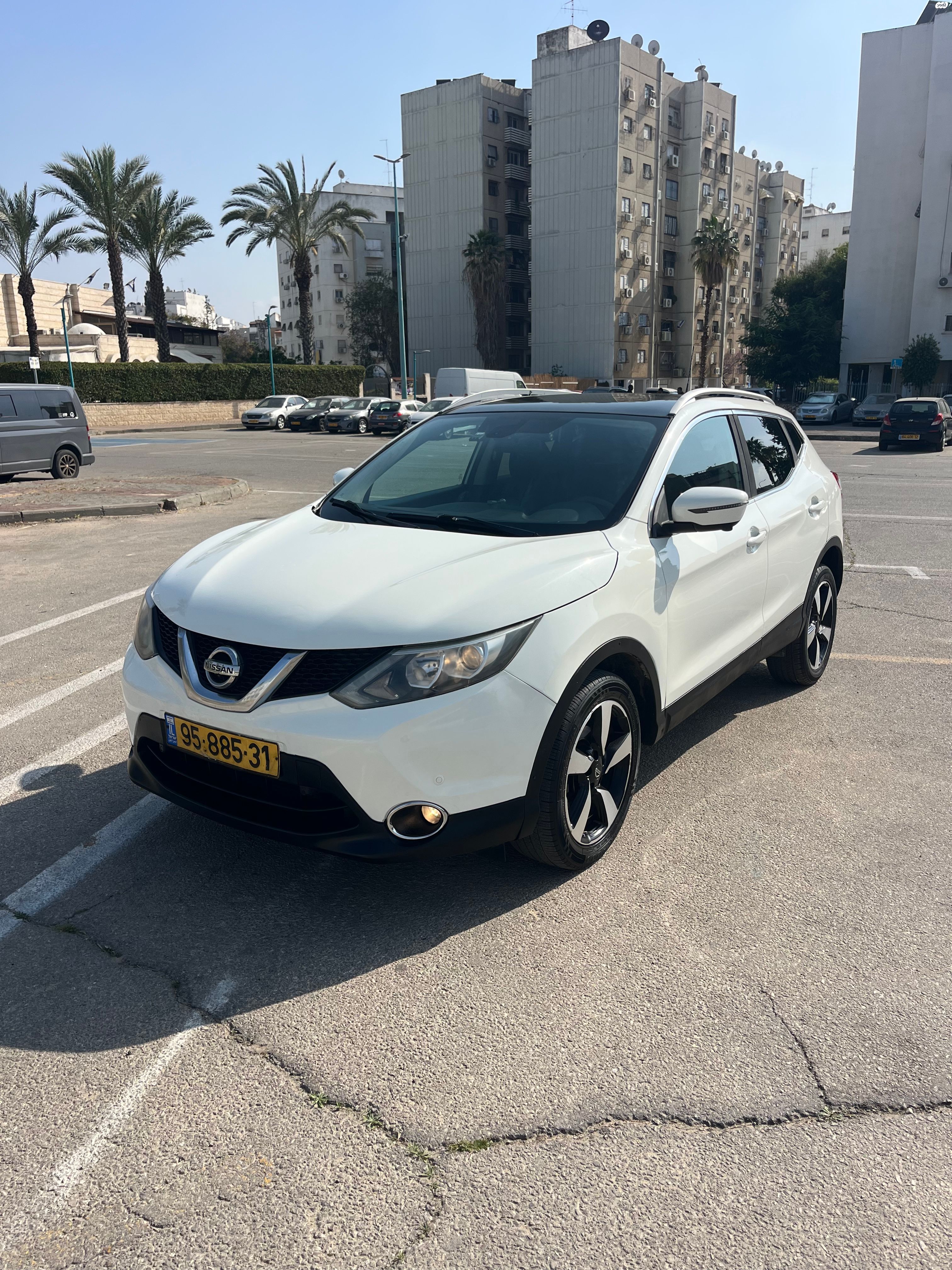מודעת רכב ניסאן קשקאי